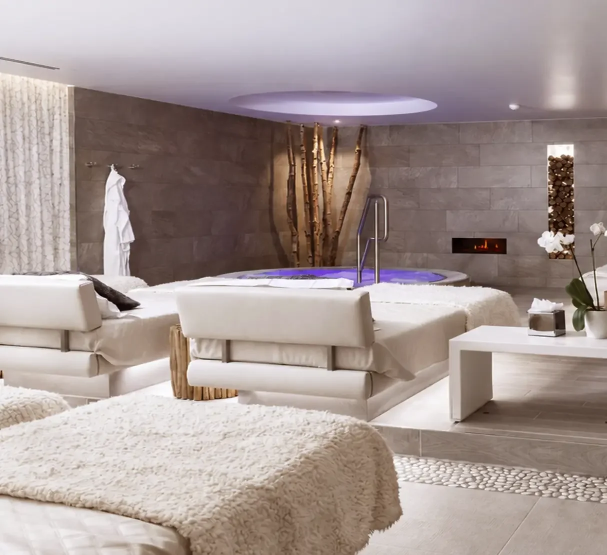Deep relax room at Champneys Tring