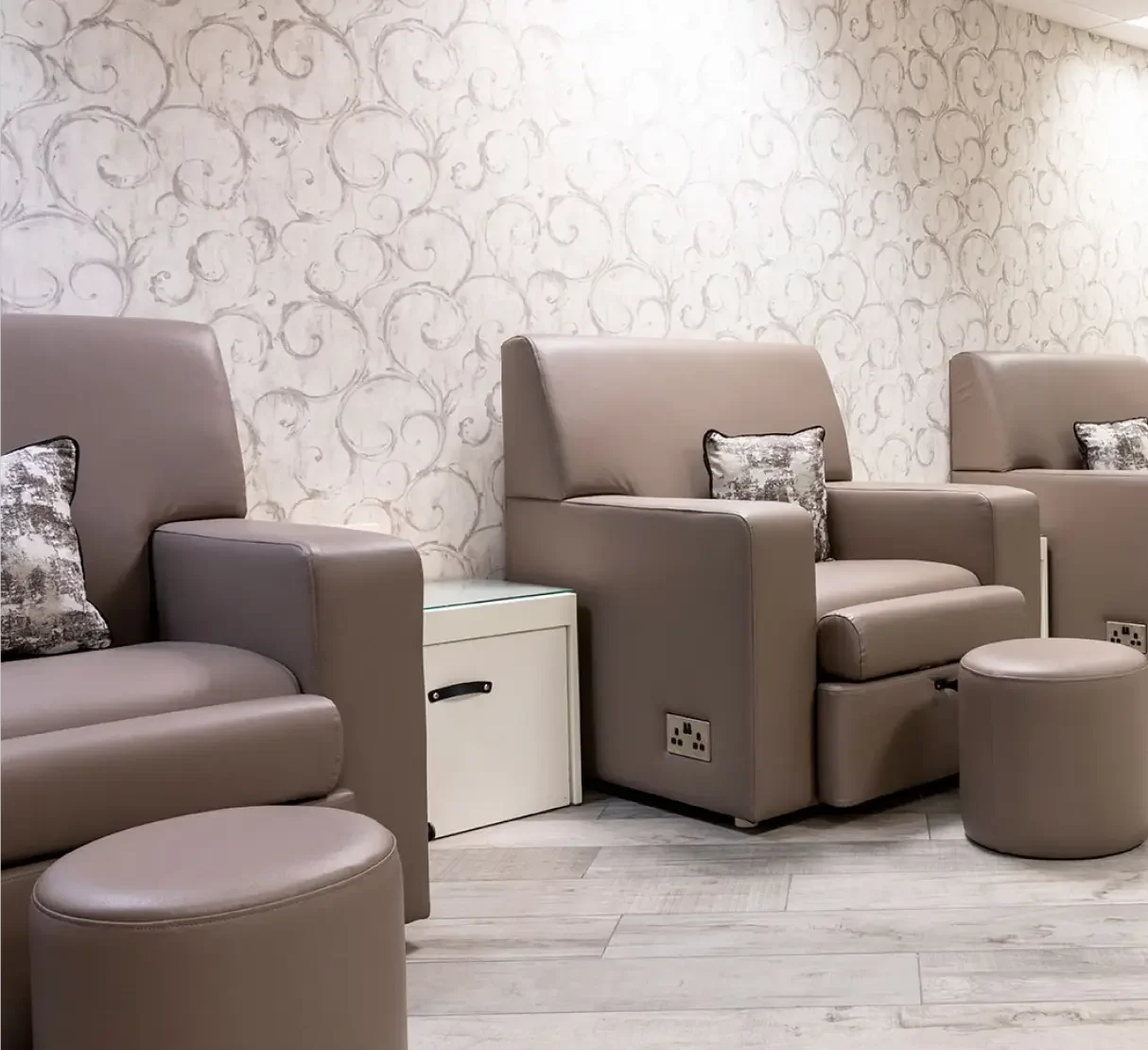 Pedicure treatment area at Champneys Henlow