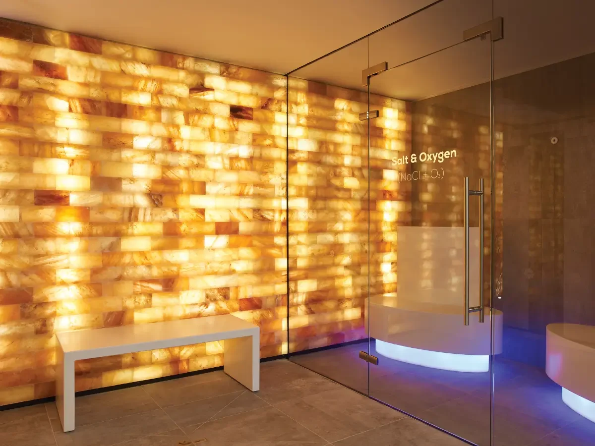 Salt and Oxygen Sauna at Champneys Tring spa