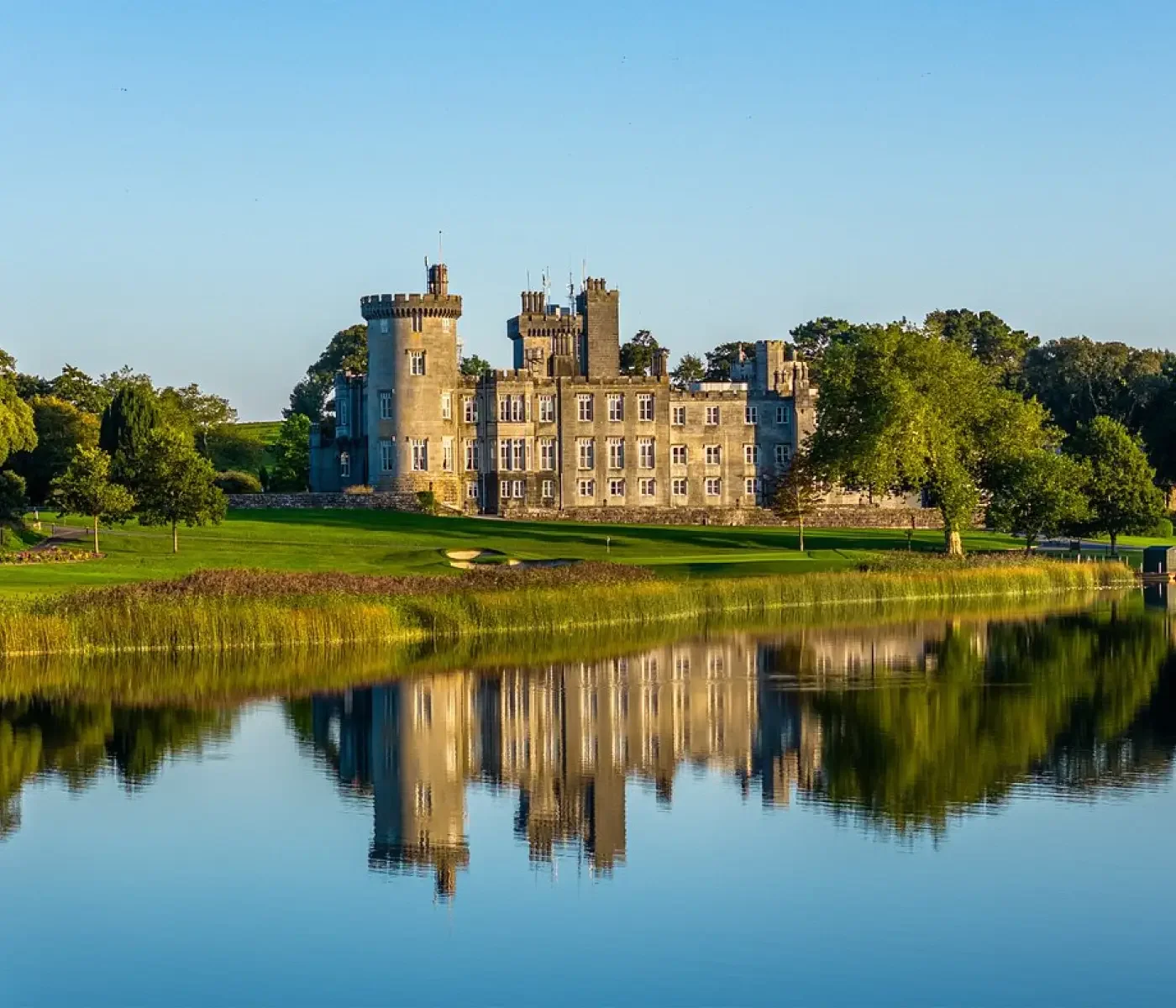 Dromoland Castle in County Clare, Ireland, location of the castle spa