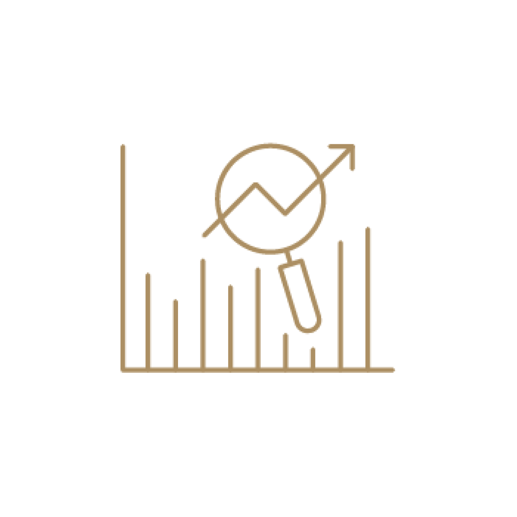 icon representing investment outside the stock market into tax-advantaged real estate opportunities