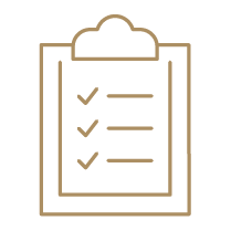checklist icon representing planning for a smooth, stress-free retirement and seamless legacy transfer