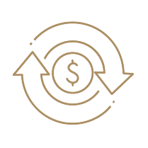 icon representing monetizing your equity and generating monthly cash flow