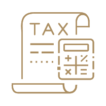 icon representing access to institutional quality real estate and tax-efficient strategies