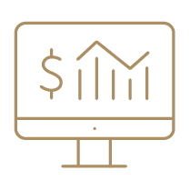 computer icon representing access to unique insights