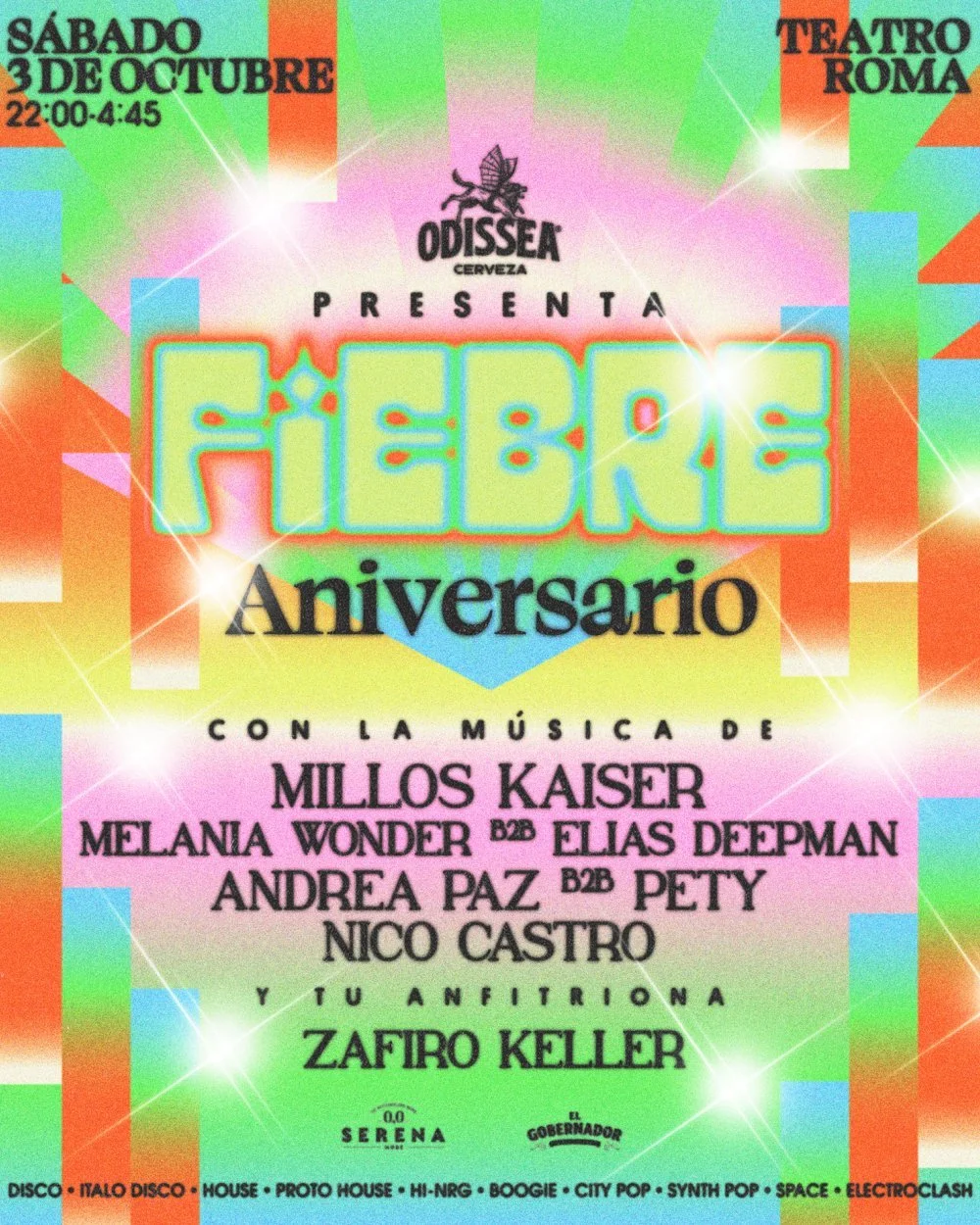 Aniversario Fiebre
