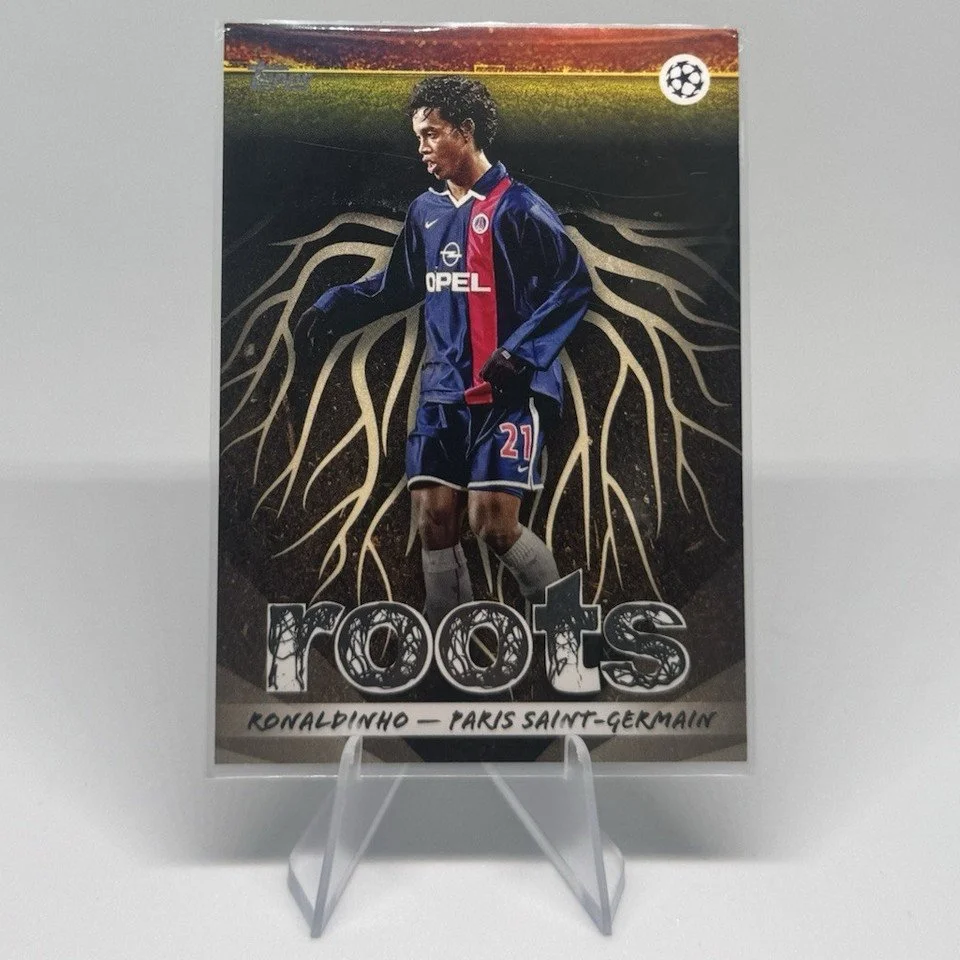 Topps UEFA Champions League 2020 Roots Ronaldinho PSG RT-16 Insert