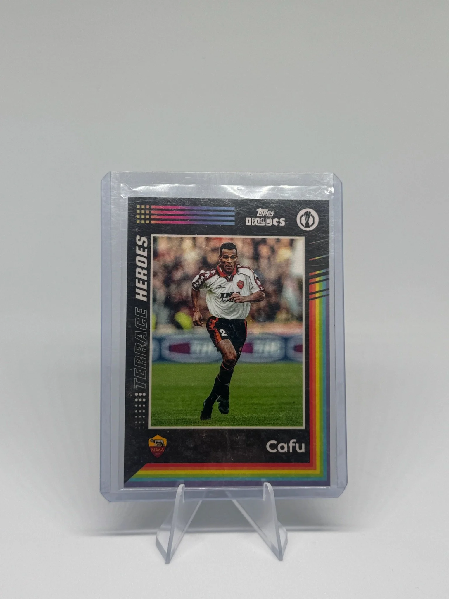 Topps Decades UEFA Club Competitions 2024-25 Terrace Heroes Cafu AS Roma