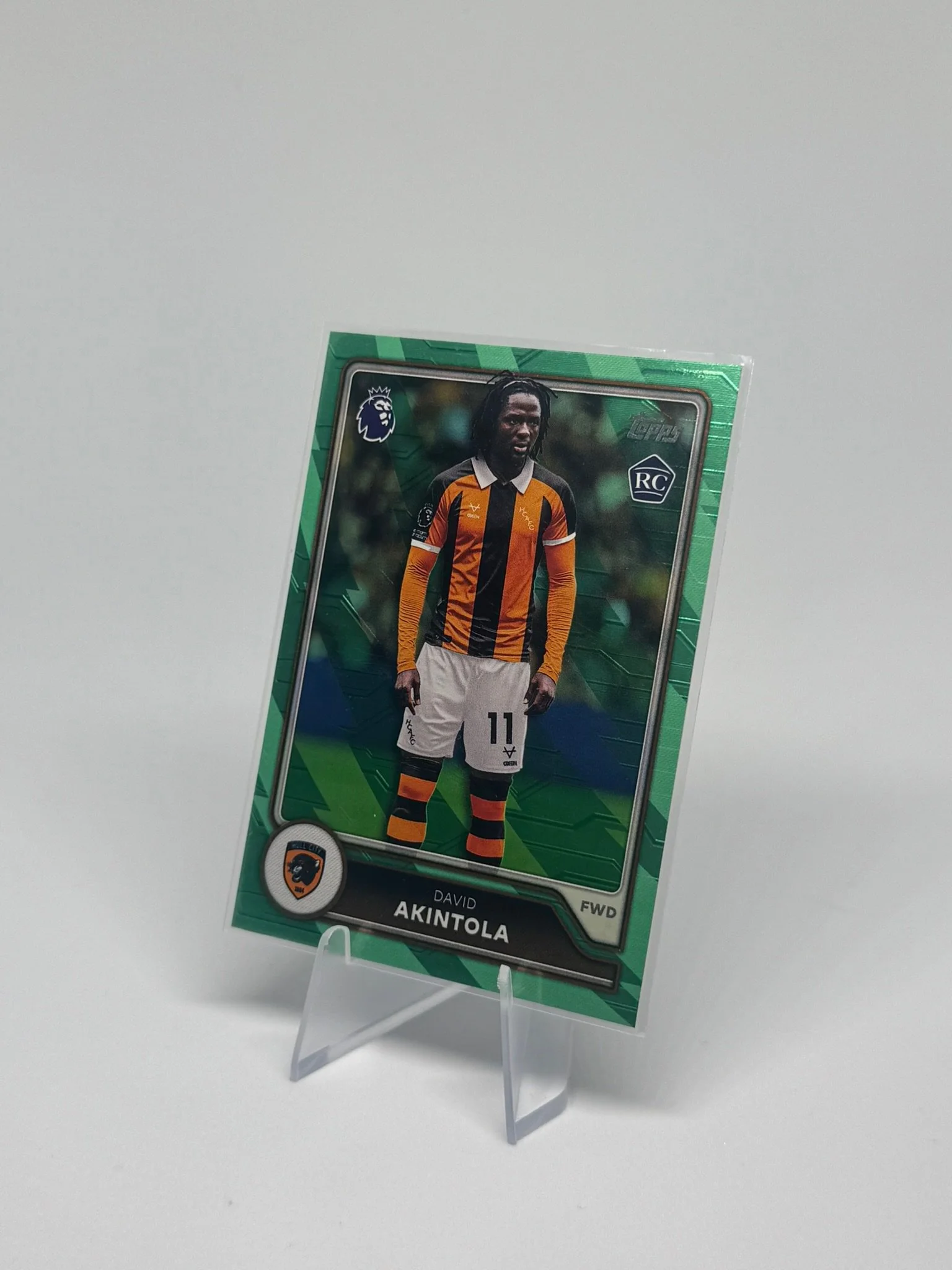 Topps Premier League 2026/27 David Akintola Hull City #296 Rookie Card