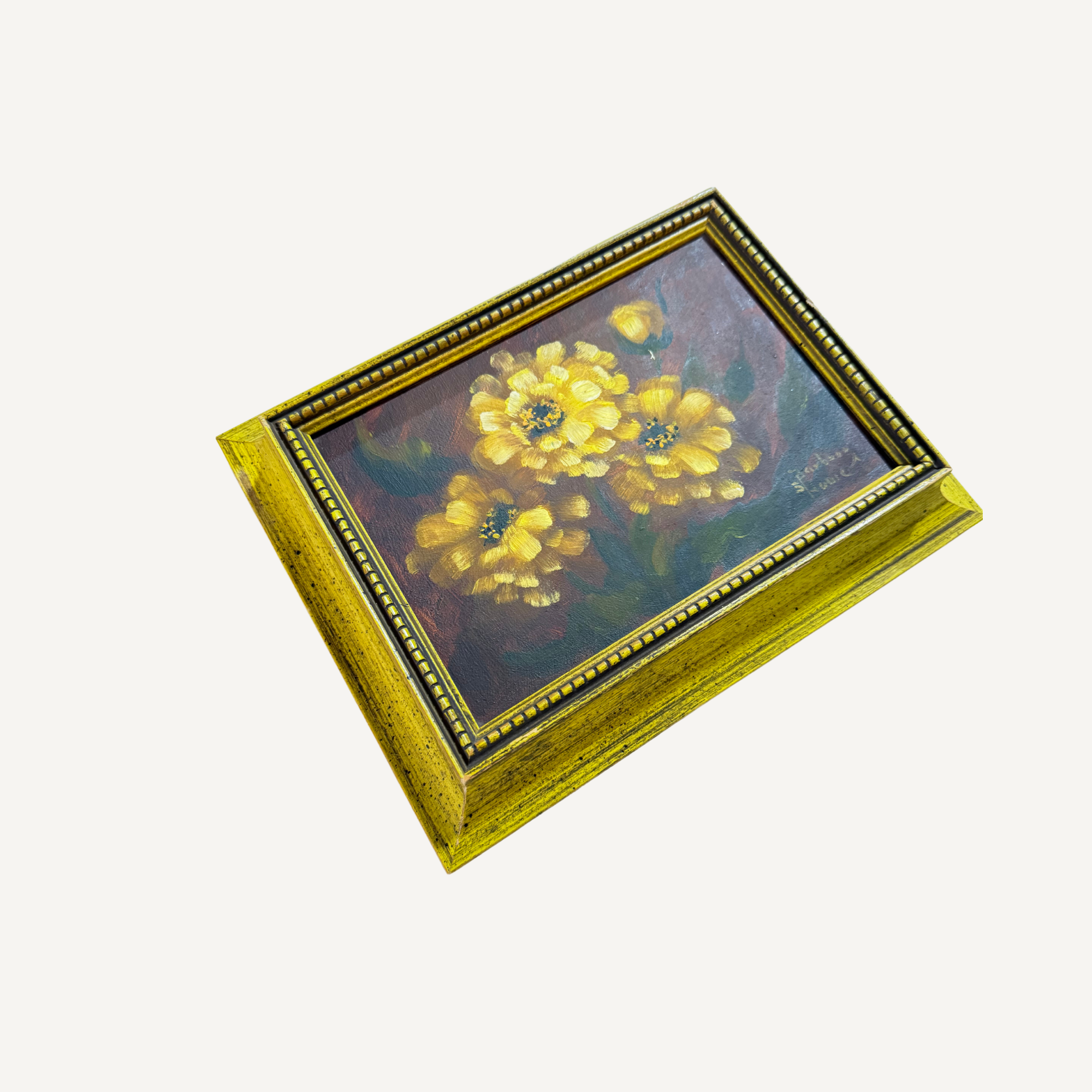 Sungold oil on canvas signed Shirley Barbour Lowe 3.png