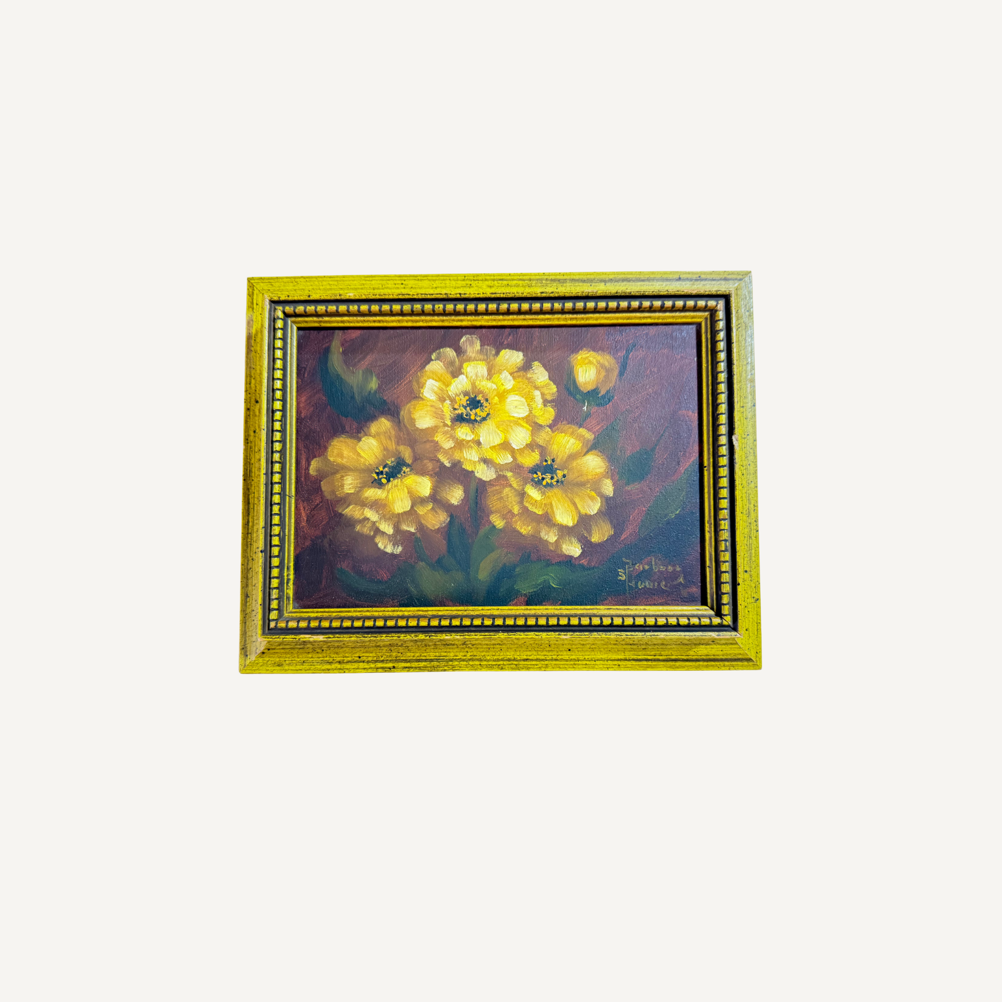 Shirley Barbour Lowe “Sungold” Original Oil-on-Canvas Still Lifes