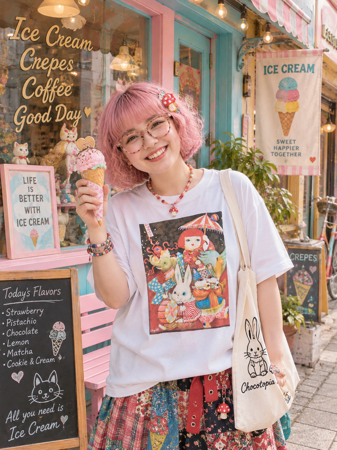 High Color Parade of Twilight — Art T-Shirt
