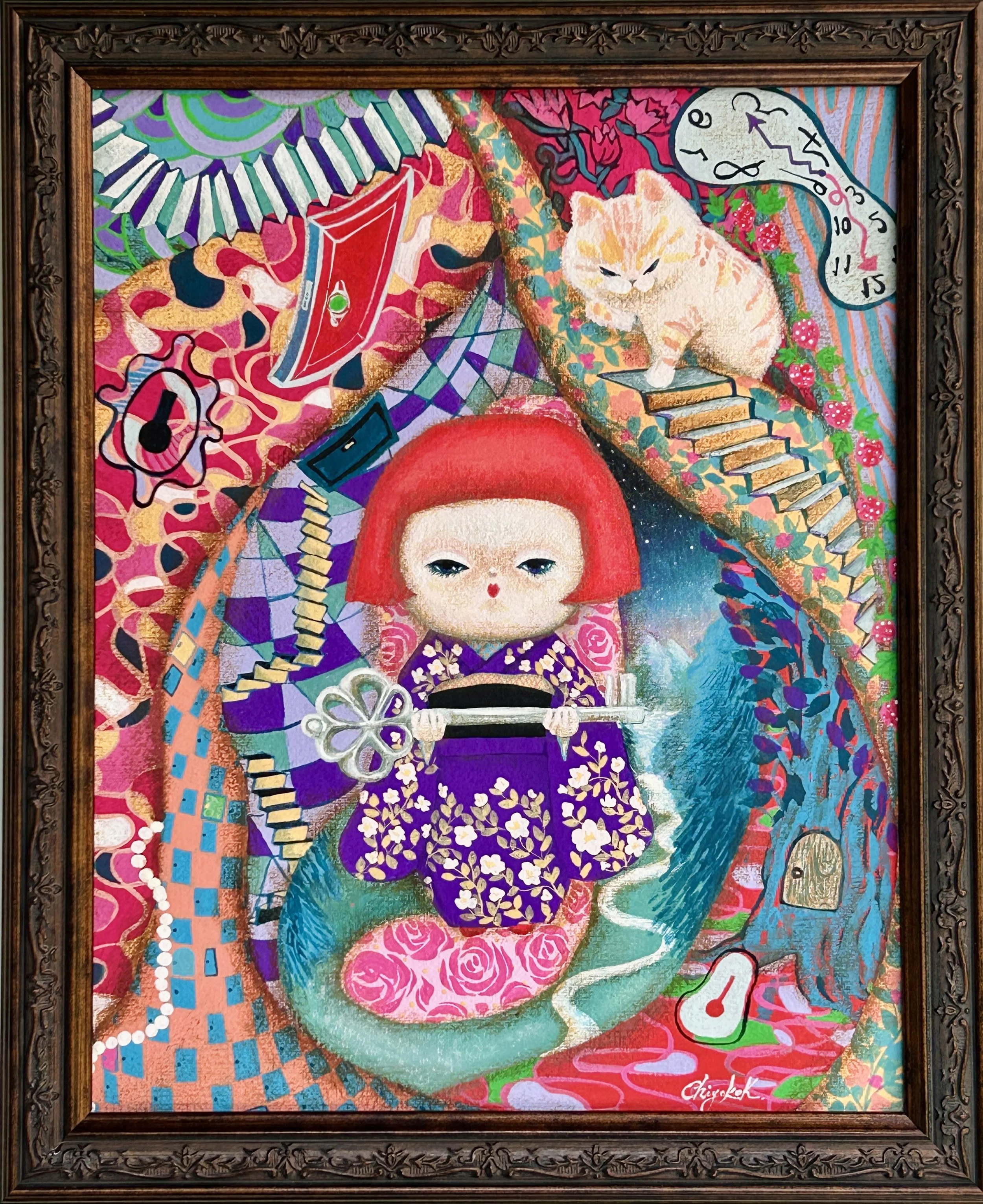 Key of the Labyrinth - Available at Poetic Tiger Gallery
