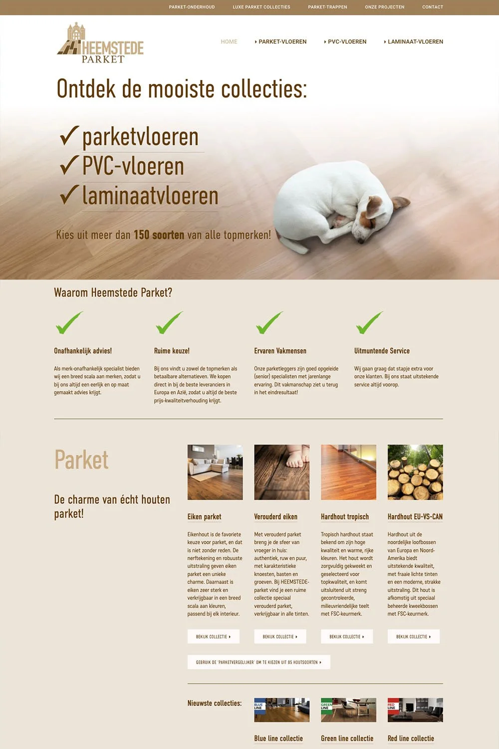 Huisstijl, website en promotie voor Heemstede Parket