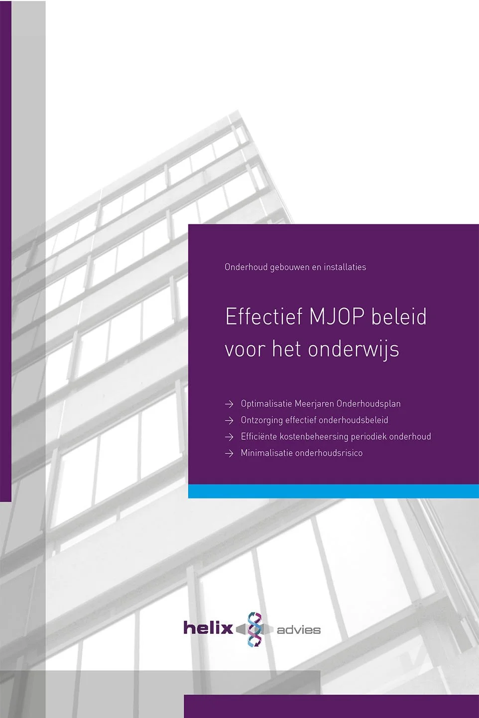 Brochure over MJOP-beleid voor onderwijshuisvesting