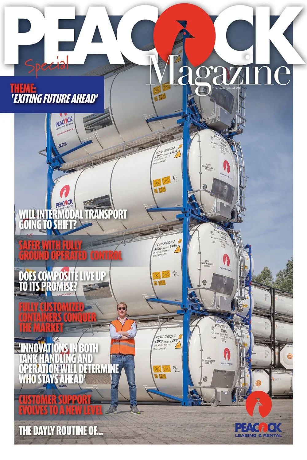 Peacock Magazine, bedrijfsmagazine over tankcontainers