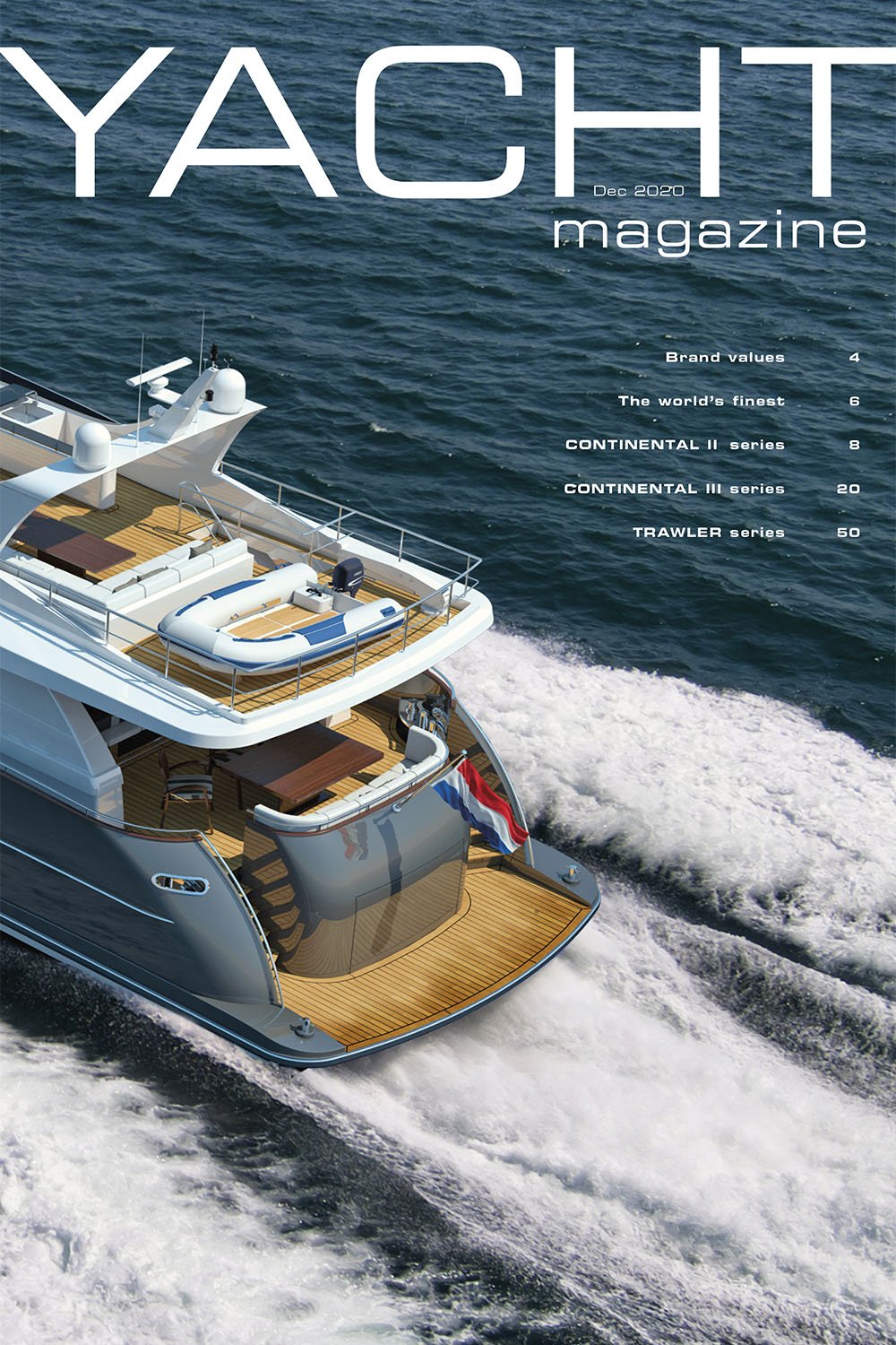 Yacht Magazine voor jachtbouwer Wim van der Valk