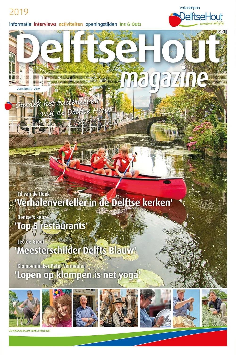 Magazine, familiegids en website voor Vakantiepark Delftse Hout