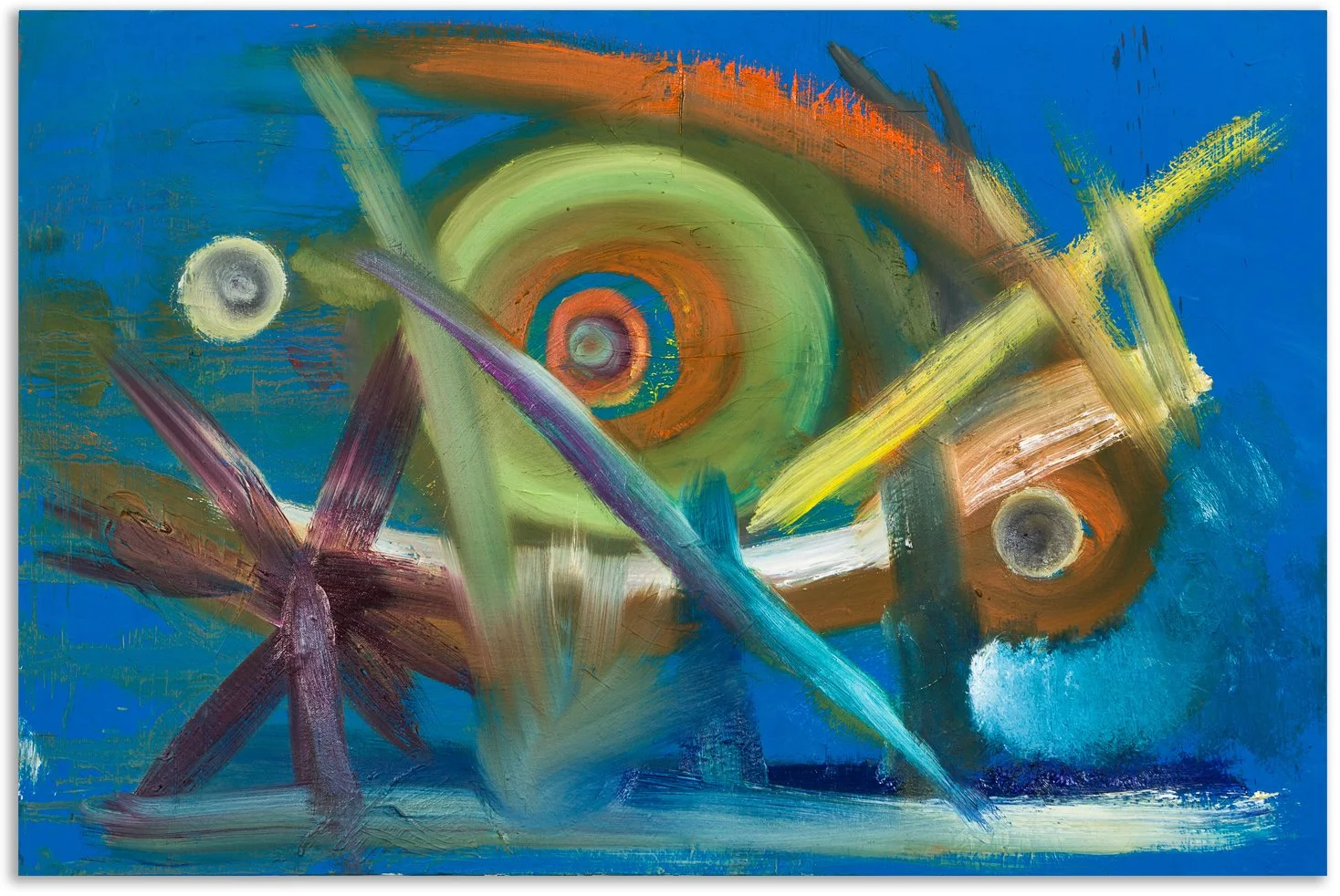     Zeitgeschehen 2 / 2013 / 60 × 90 cm / Öl auf Leinwand‍    ‍ 