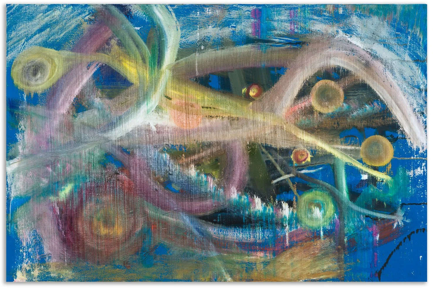     Zeitgeschehen / 2013 / 60 × 90 cm / Öl auf Leinwand 