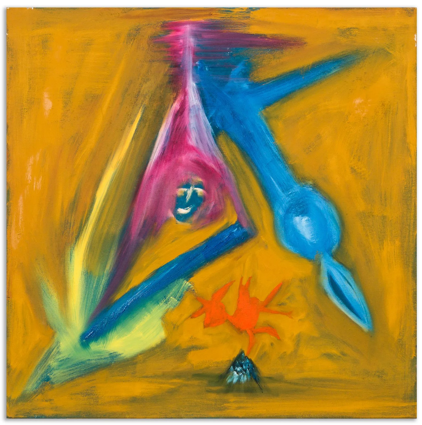     Cinana / 2013 / 80 × 80 cm / Öl auf Leinwand‍    ‍ 