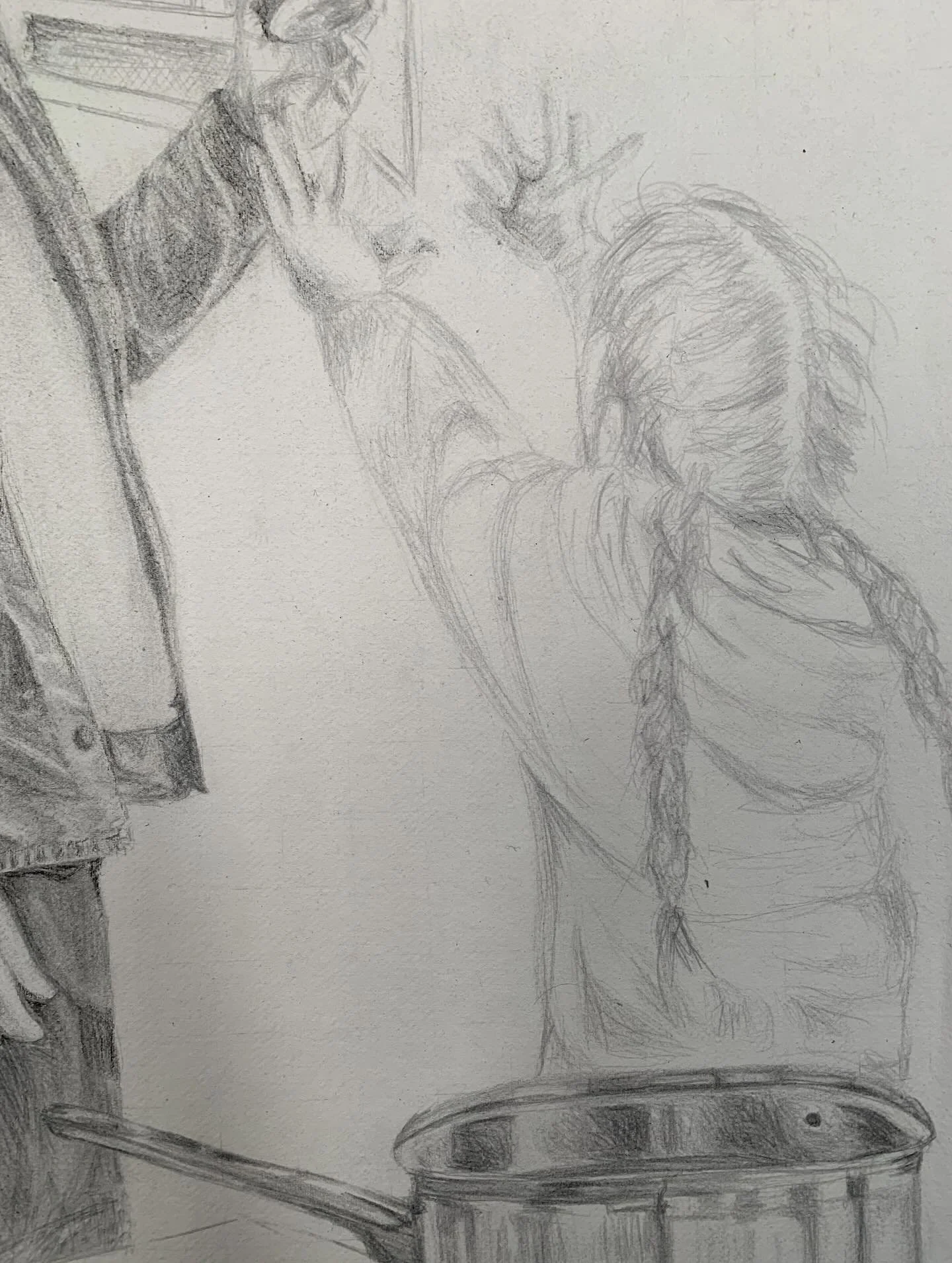 Musings on &ldquo;Give us this day our daily bread&rdquo; 

Finished piece coming soon :)

#art, #artist, #artwork, #artistsoninstagram, #artsy, artoftheday, artgallery, fineart, instaart, artstagram