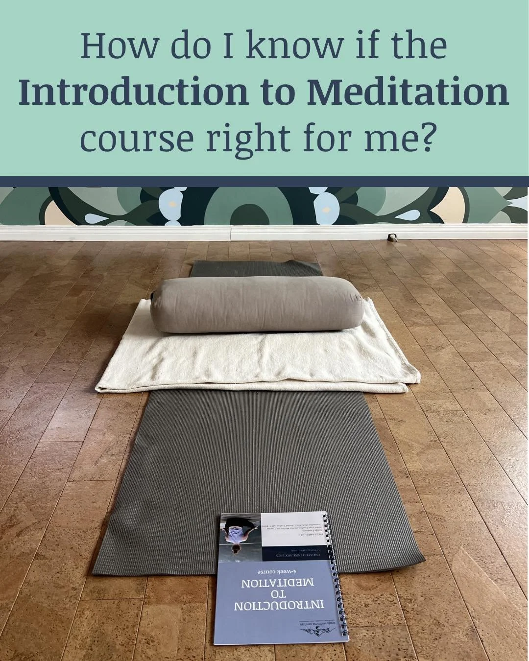 Have you been wondering if the Introduction to Meditation course could be a good fit for you? 🤔

It might be if...

✨ You've always been curious about meditation.
✨ You've tried apps but struggled to stay consistent.
✨ Your mind feels busy and you'd