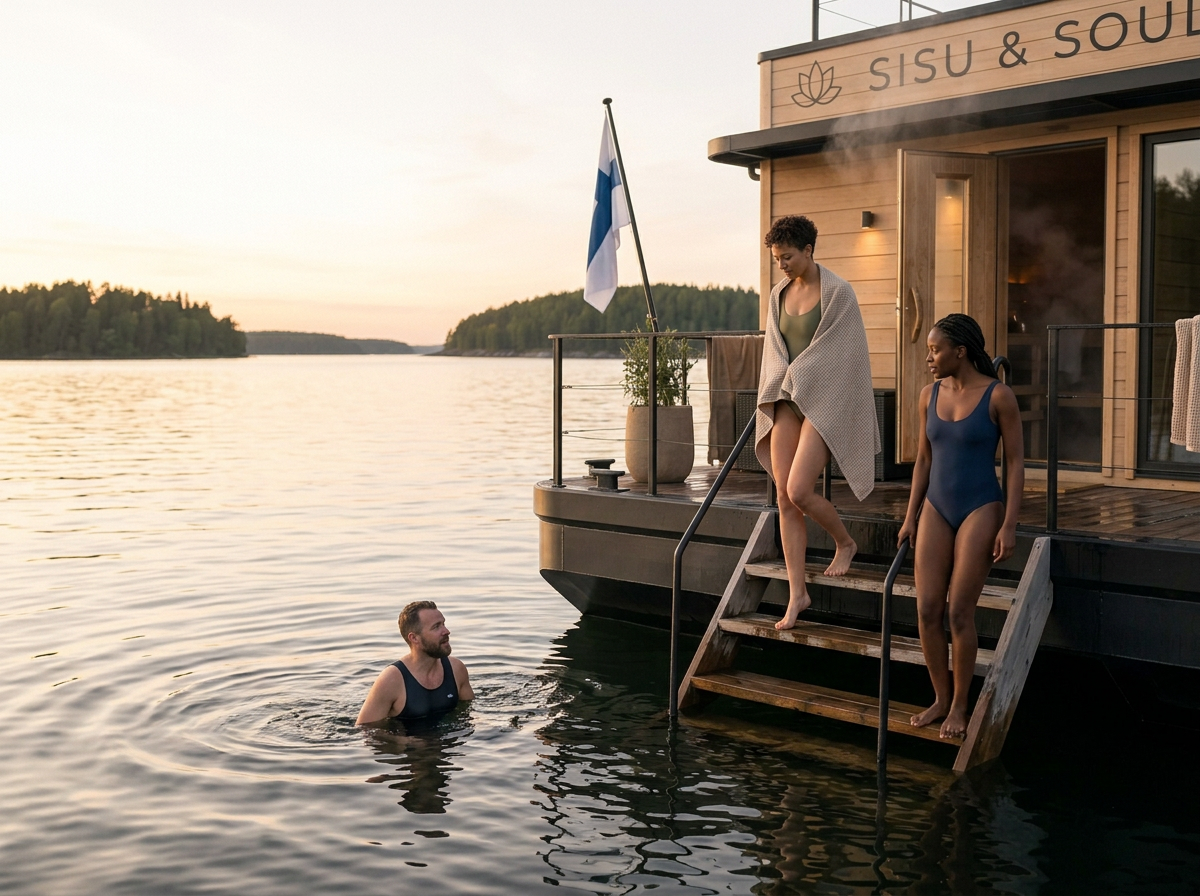 SISU & SOUL | SAUNA BOAT - SAUNALAUTTA
