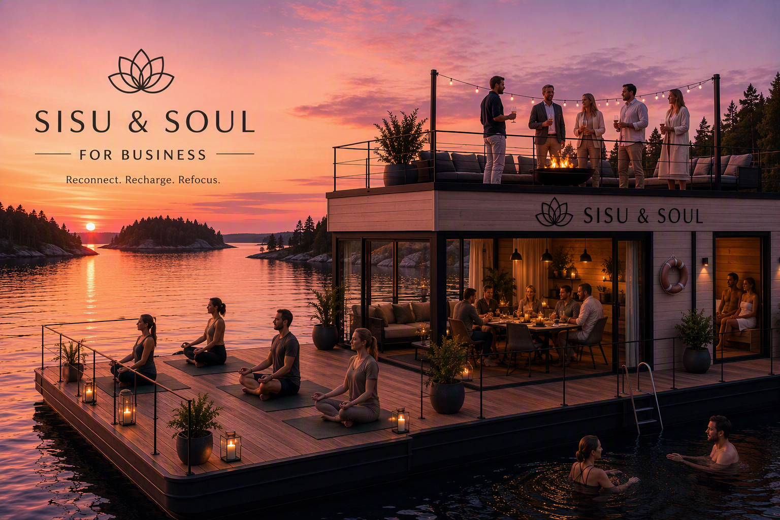 SISU & SOUL | SAUNA BOAT - SAUNALAUTTA