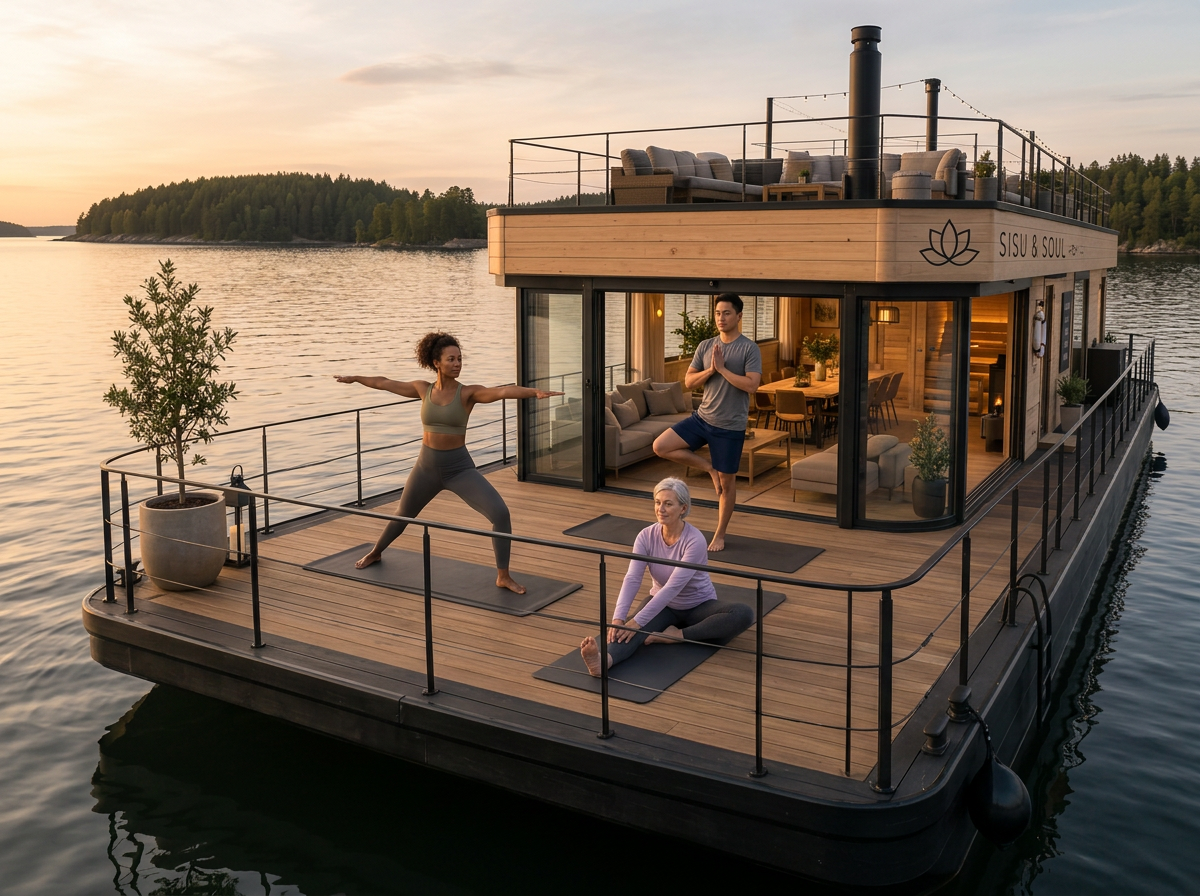 SISU & SOUL | SAUNA BOAT - SAUNALAUTTA