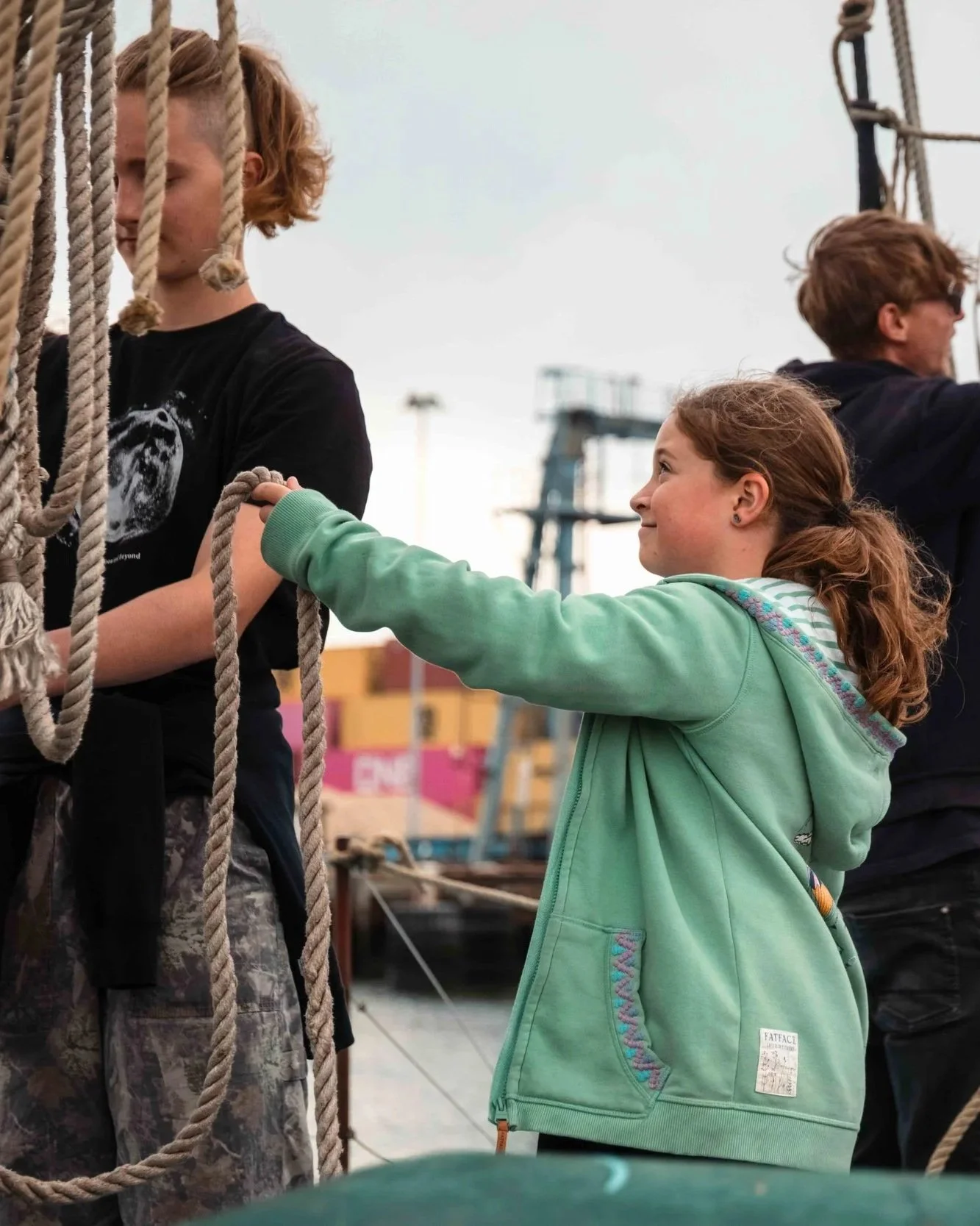 More than 600 Ipswich and Suffolk pupils visiting Ipswich Wet Dock and over 400 experiencing a trip aboard Victor