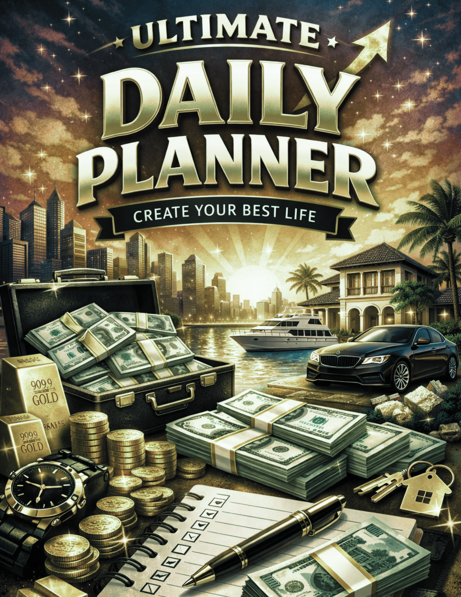 Wealth Habit Daily Planner: Build Discipline. Multiply Income.