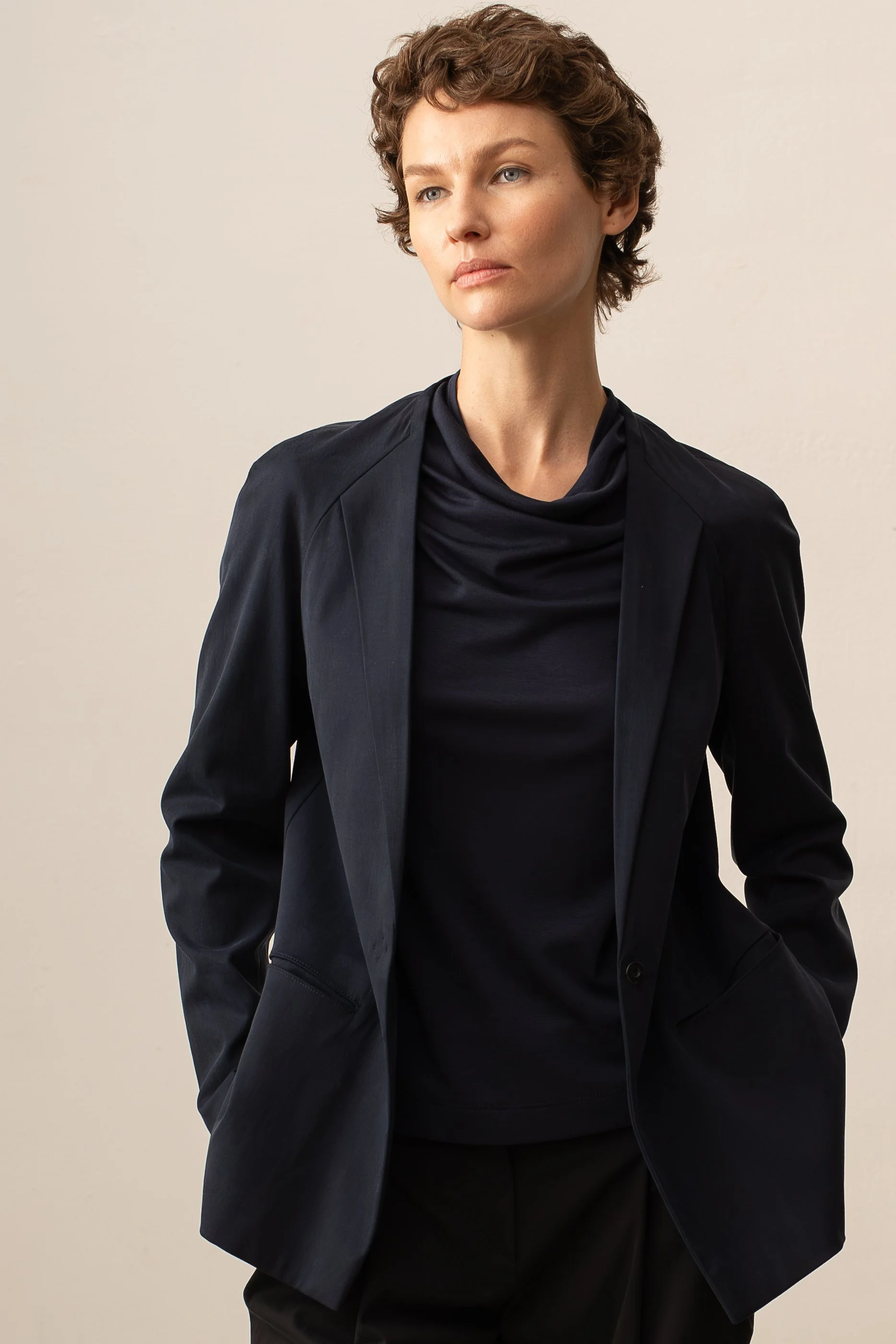 Raglanjacke 01 | Tencel