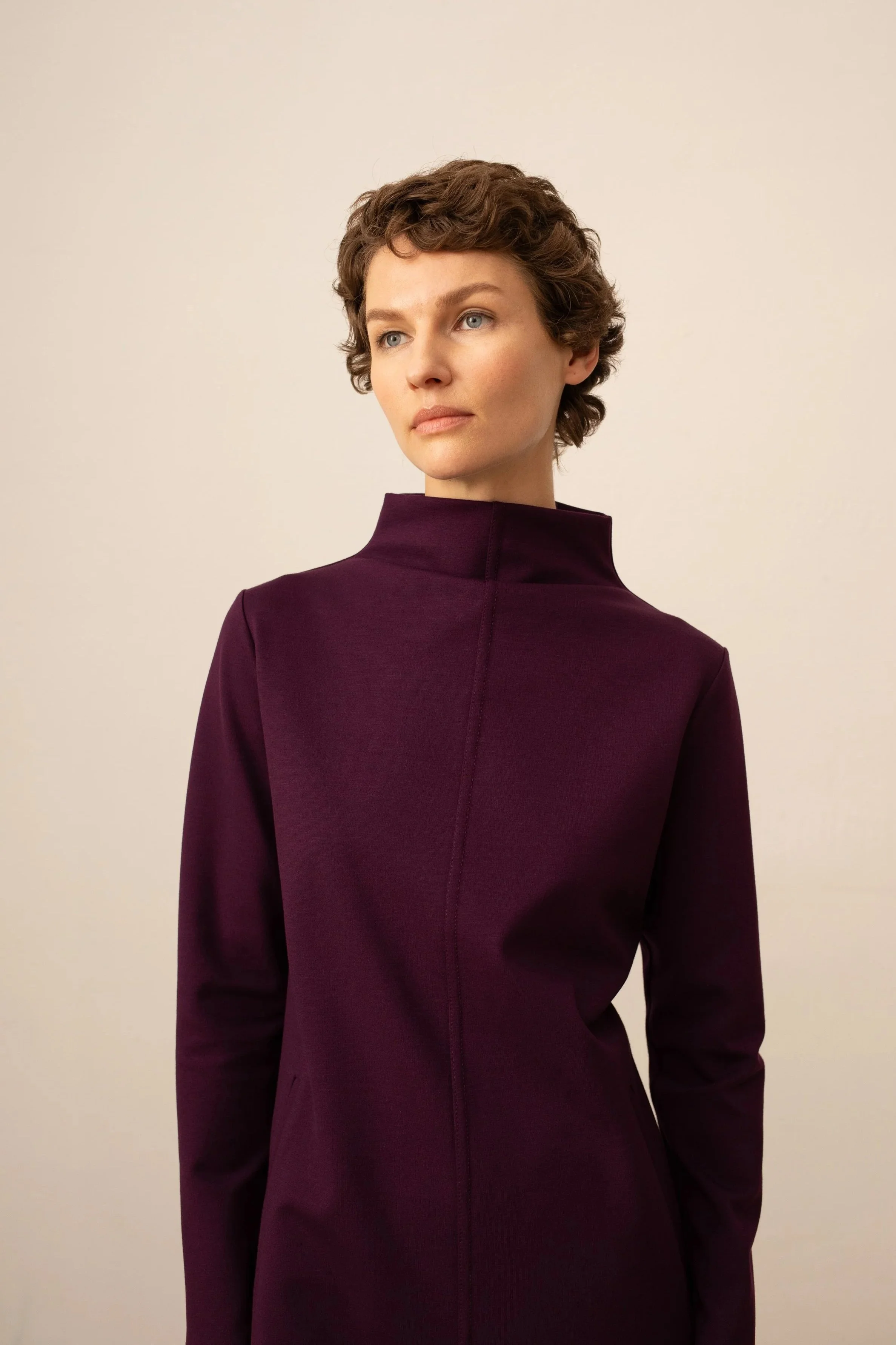 Shiftkleid 10 | Turtles Kragen- Punto Milano