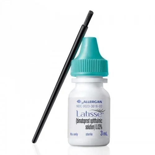   GIFT OF LONGER THICKER LASHES   LATISSE® is the first prescription product to treat inadequate lashes—it’s believed to prolong the active eyelash growth phase. It’s clinically proven to deliver lashes that are fuller, longer, and darker at 16 weeks