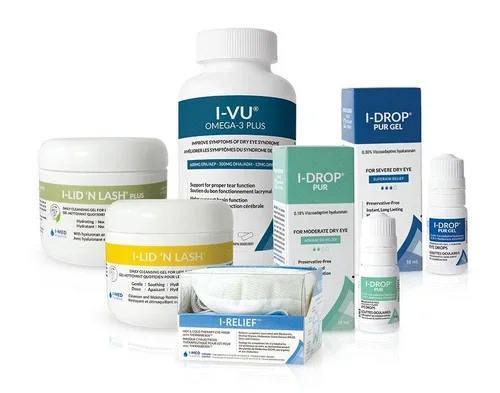   PREMIUM DRY EYE RELIEF PRODUCTS   Winter air can be harsh on our eyes, leading to discomfort and irritation. Help your loved ones find relief with a selection of high-quality dry eye products like lubricating eye drops, warm compresses, and eyelid 