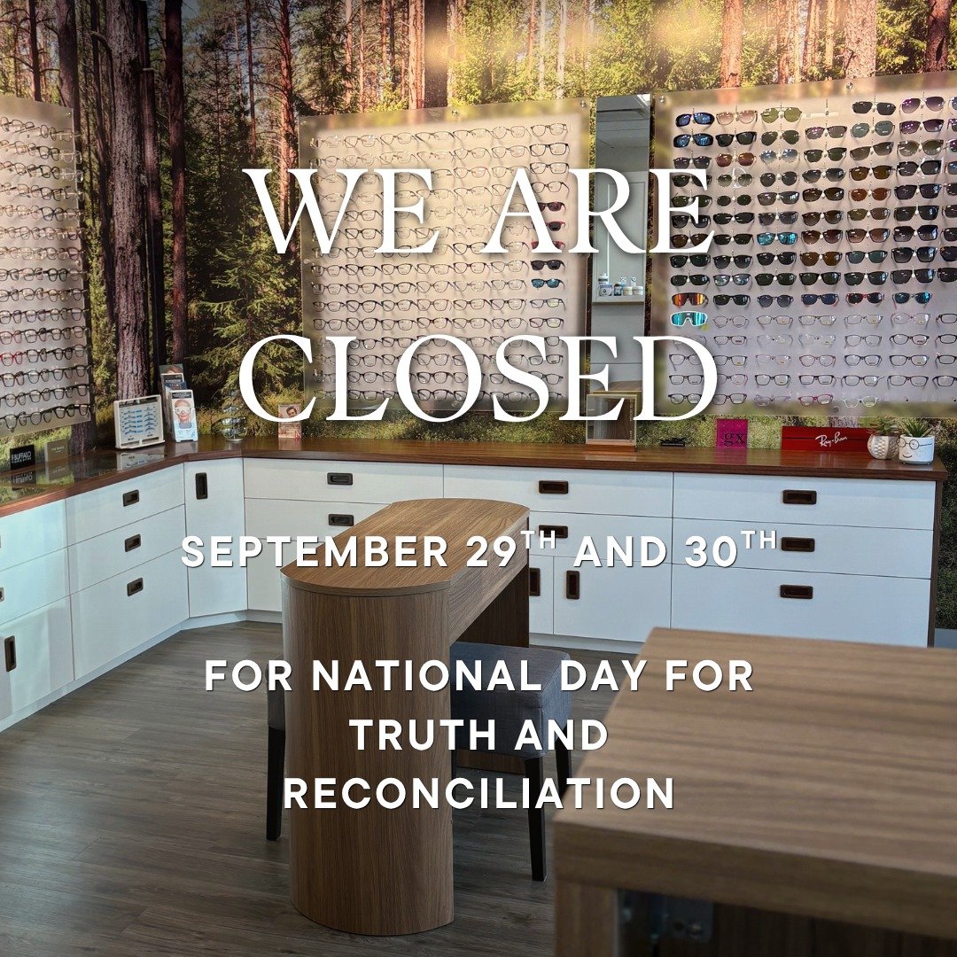 We will be closed for National Day for Truth and Reconciliation on September 29th and 30th. We look forward to seeing you on Thursday October 1st when we resume our regular hours!