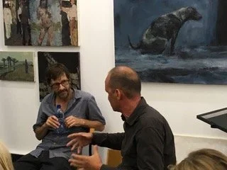 Johann Louw en Anton Karstel in openbaar gesprek, Cape Town International Art Fair 