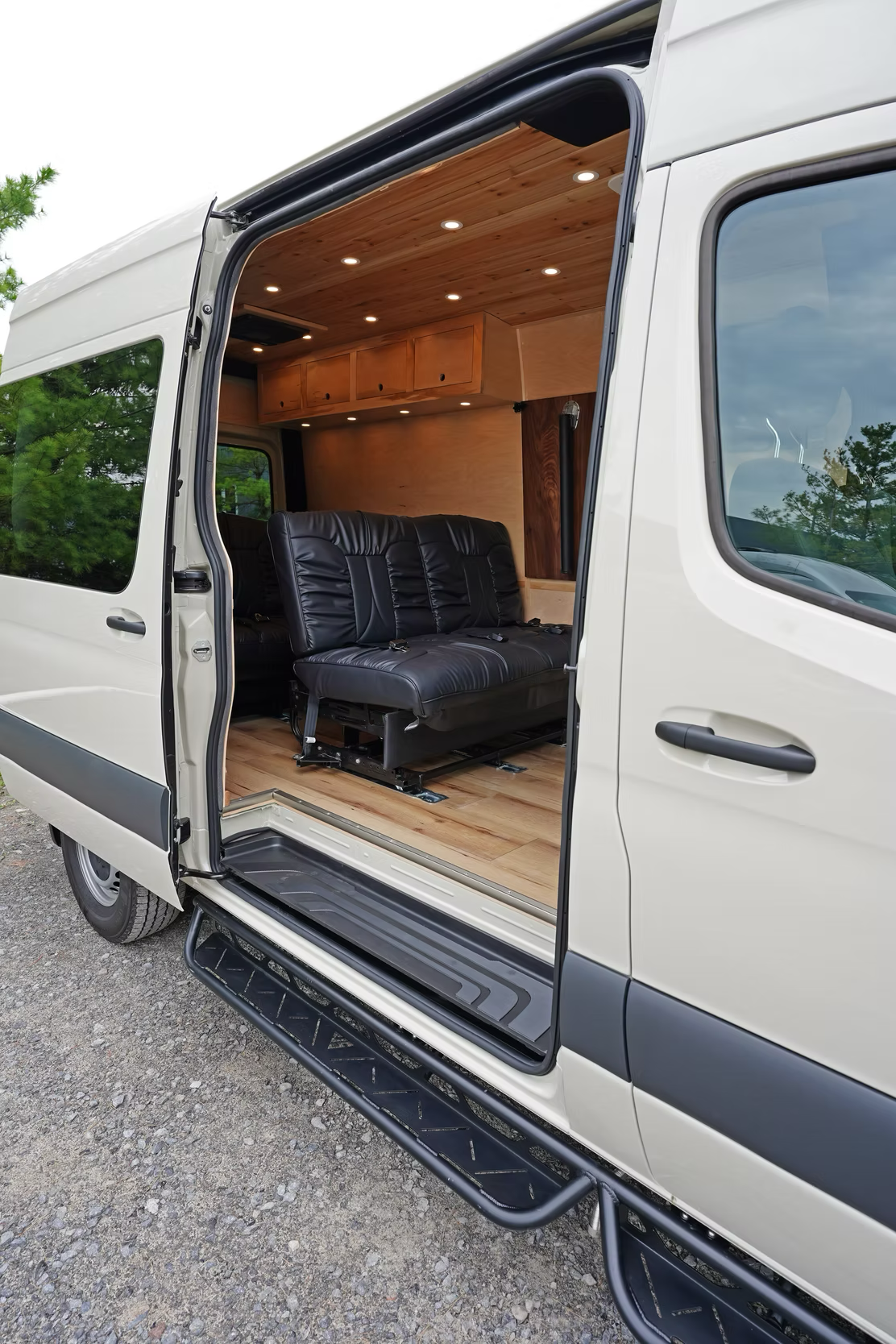Mercedes Sprinter 144" Black Seats