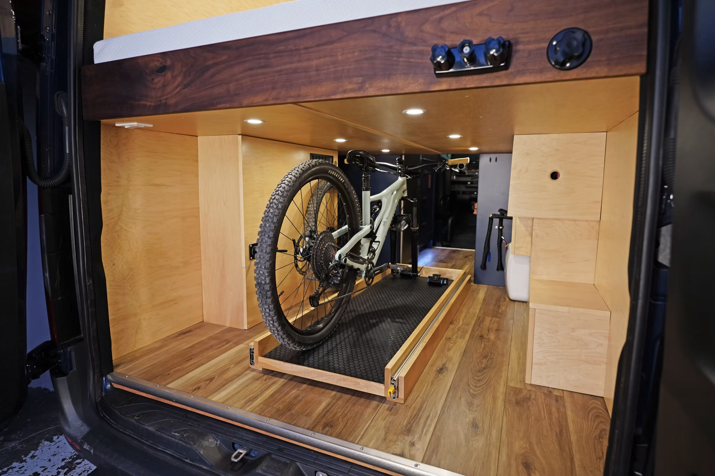 Mercedes Sprinter 144" Bike Rack