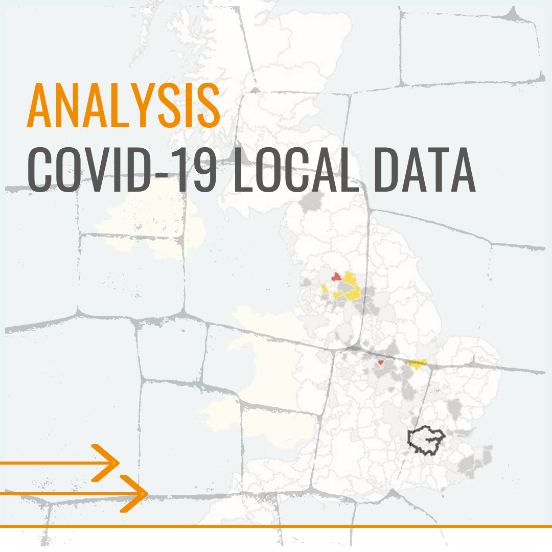 Visualisation of local statistics