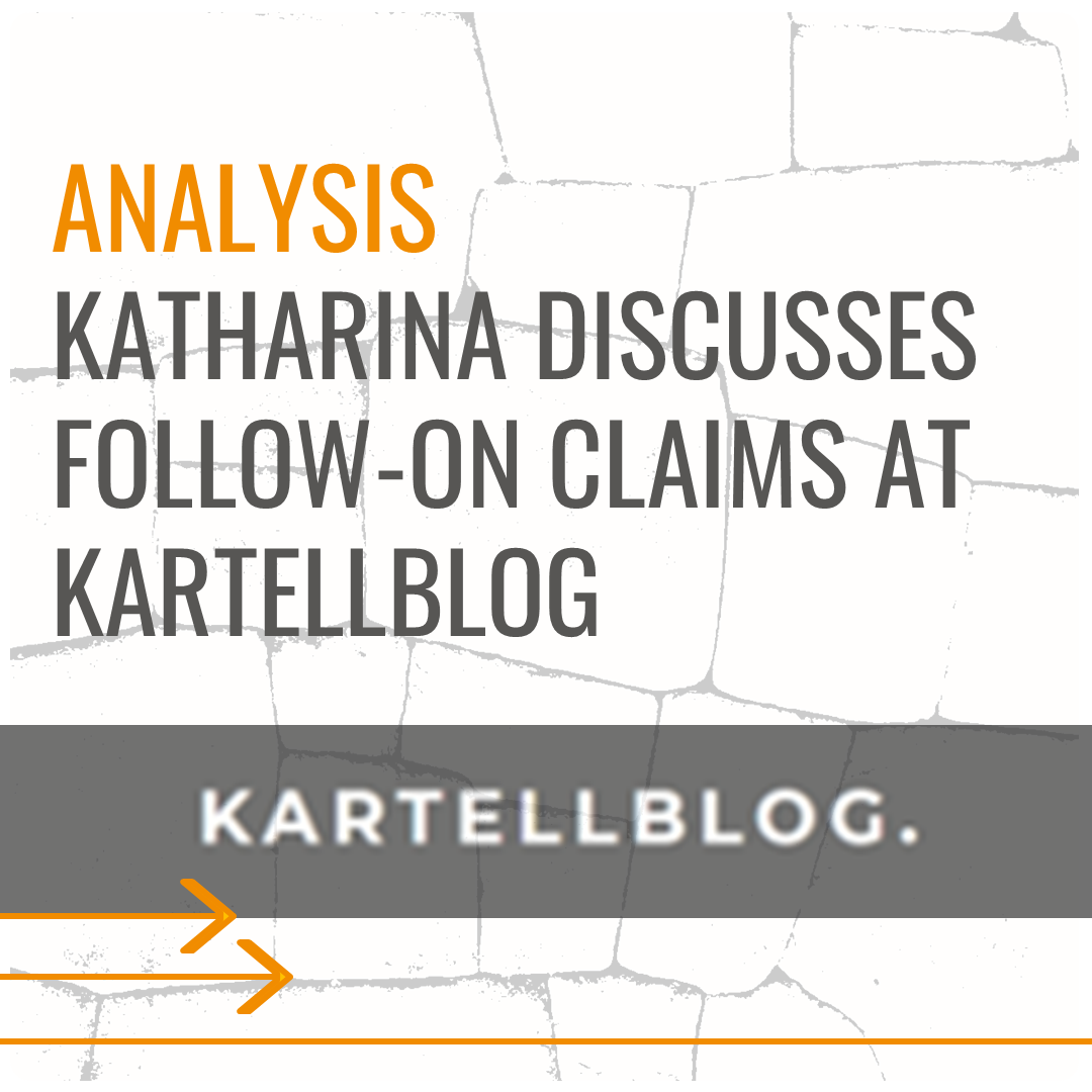 Contribution to Kartellblog.de