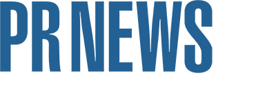 The image features the logo of PR News, with the text 'PR NEWS' in bold blue letters.