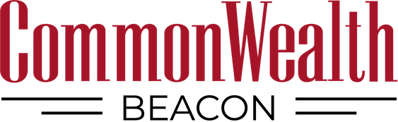 CommonWealth logo in red and black textual design.