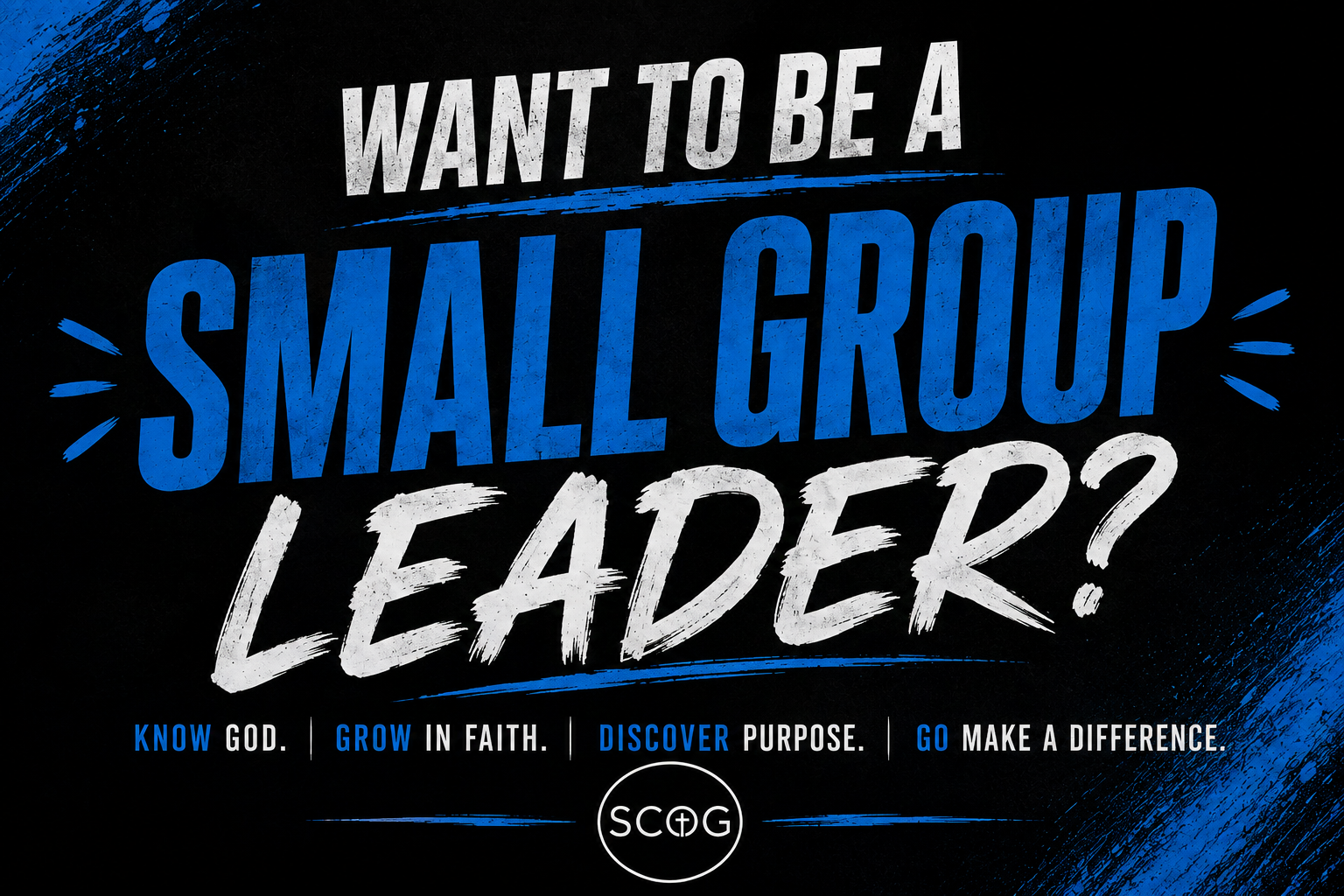 Lead A Small Group