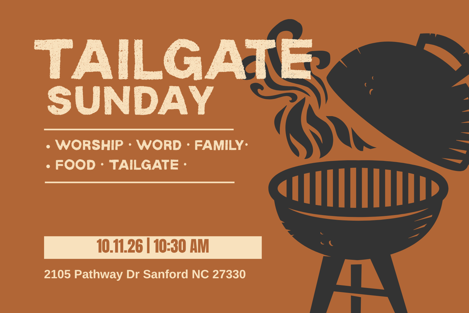 Tailgate Sunday