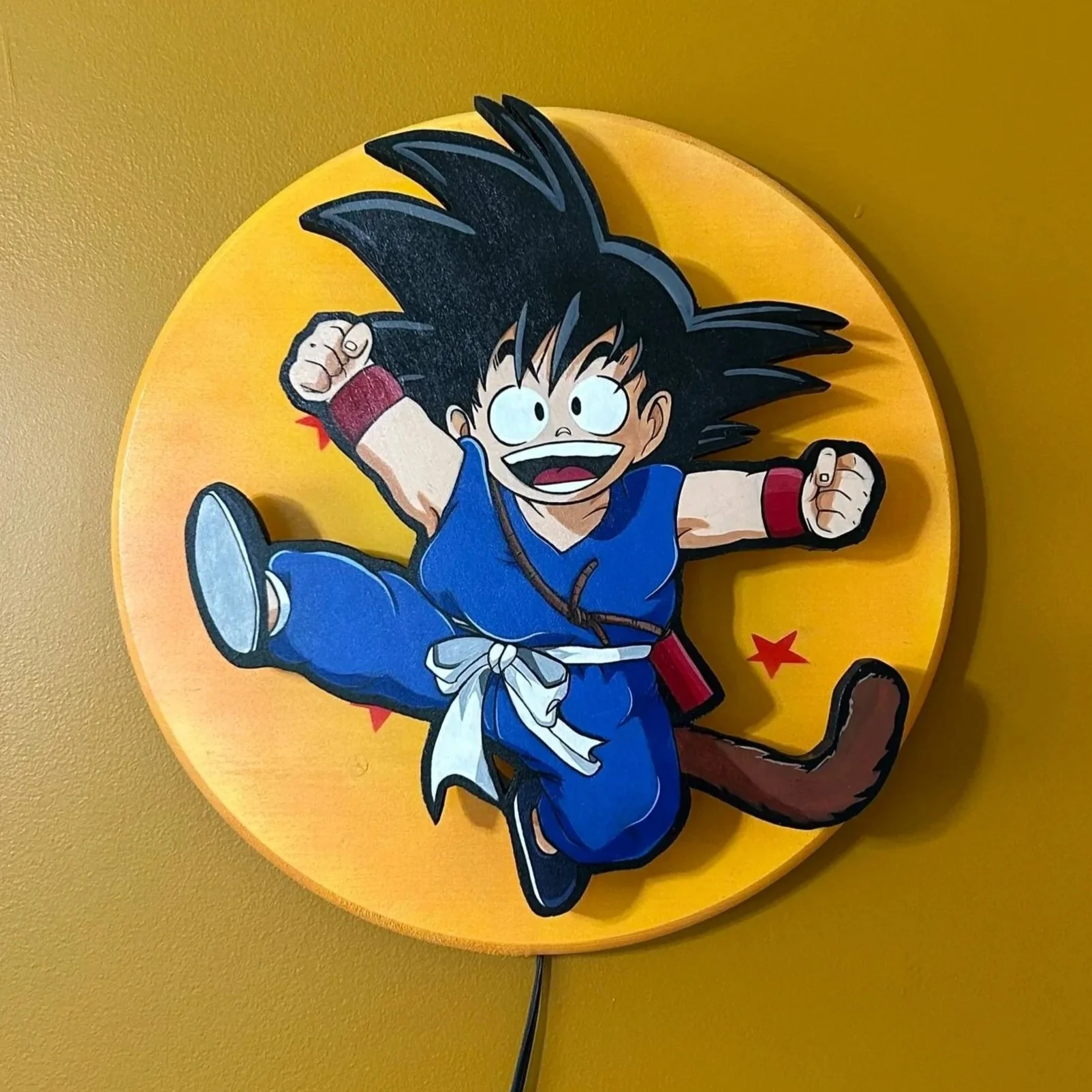 Kid Goku Custom Led Sign