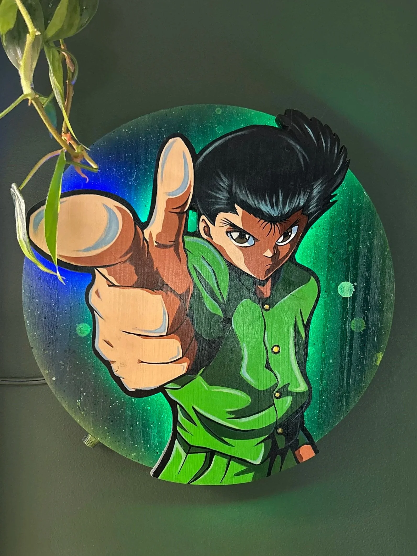 Yusuke Urameshi Custom Led Sign