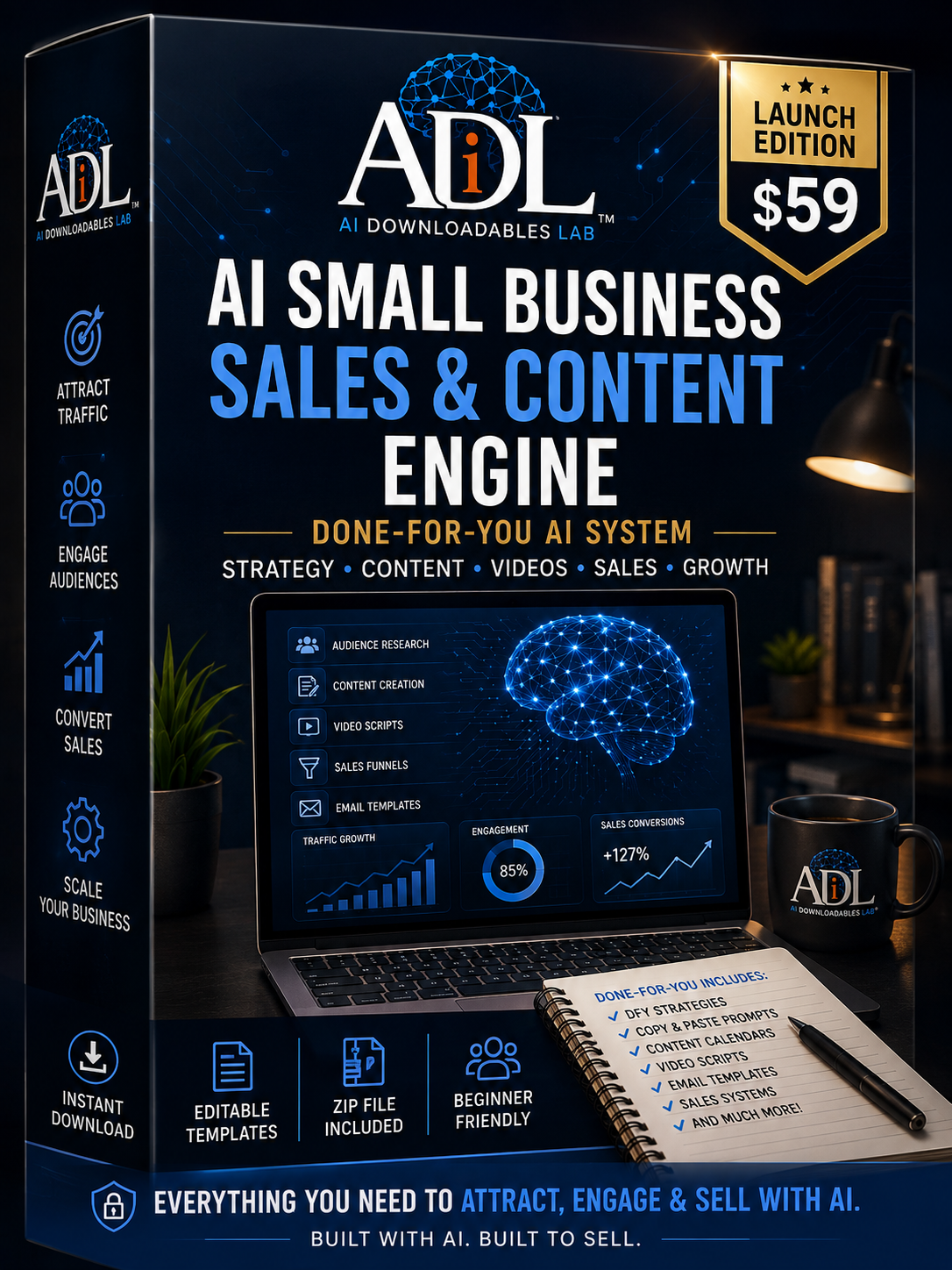 AI Small Business Sales & Content Engine