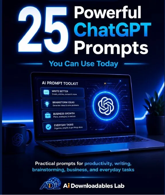 25 Powerful ChatGPT Prompts You Can Use Today
